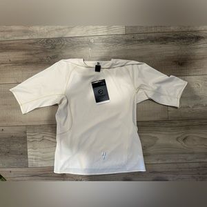 The North Face white short sleeve tech tee